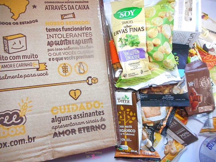 Glúten Free Box do mês de Julho